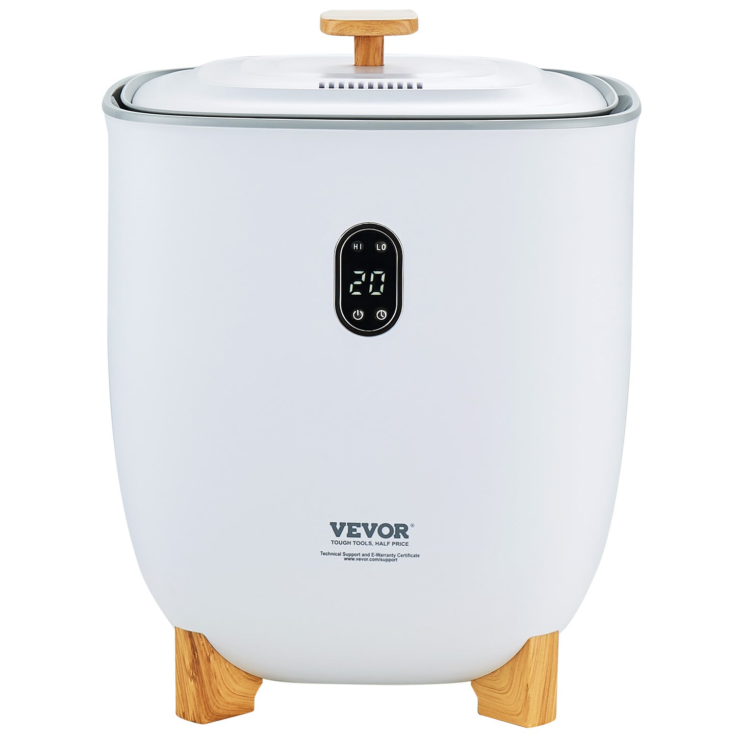 VEVOR Towel Warmer 25L, Towel Warmer Bucket With 2 Heating Modes,  Auto Shut Off, Bottom Heating Columns, LED Screen, Large Towel Warmer For Bathroom, Spa, Bathrobe, Blanket & Pajama