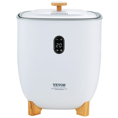 VEVOR Towel Warmer 25L, Towel Warmer Bucket With 2 Heating Modes,  Auto Shut Off, Bottom Heating Columns, LED Screen, Large Towel Warmer For Bathroom, Spa, Bathrobe, Blanket & Pajama